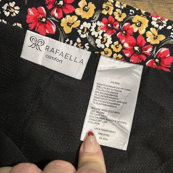 NWT Rafaella floral skirt size XXL - Picture 5 of 11
